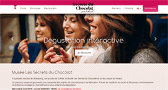 Desktop Screenshot of musee-du-chocolat.com